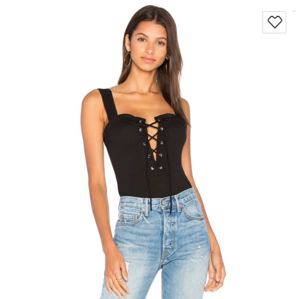Lace up bodysuit